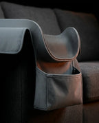 Organisateur d'accoudoir pour sofa – avec porte-gobelet et pochettes pour télécommande – image du produit 6