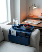 Organisateur d'accoudoir pour sofa – avec porte-gobelet et pochettes pour télécommande – image du produit 8