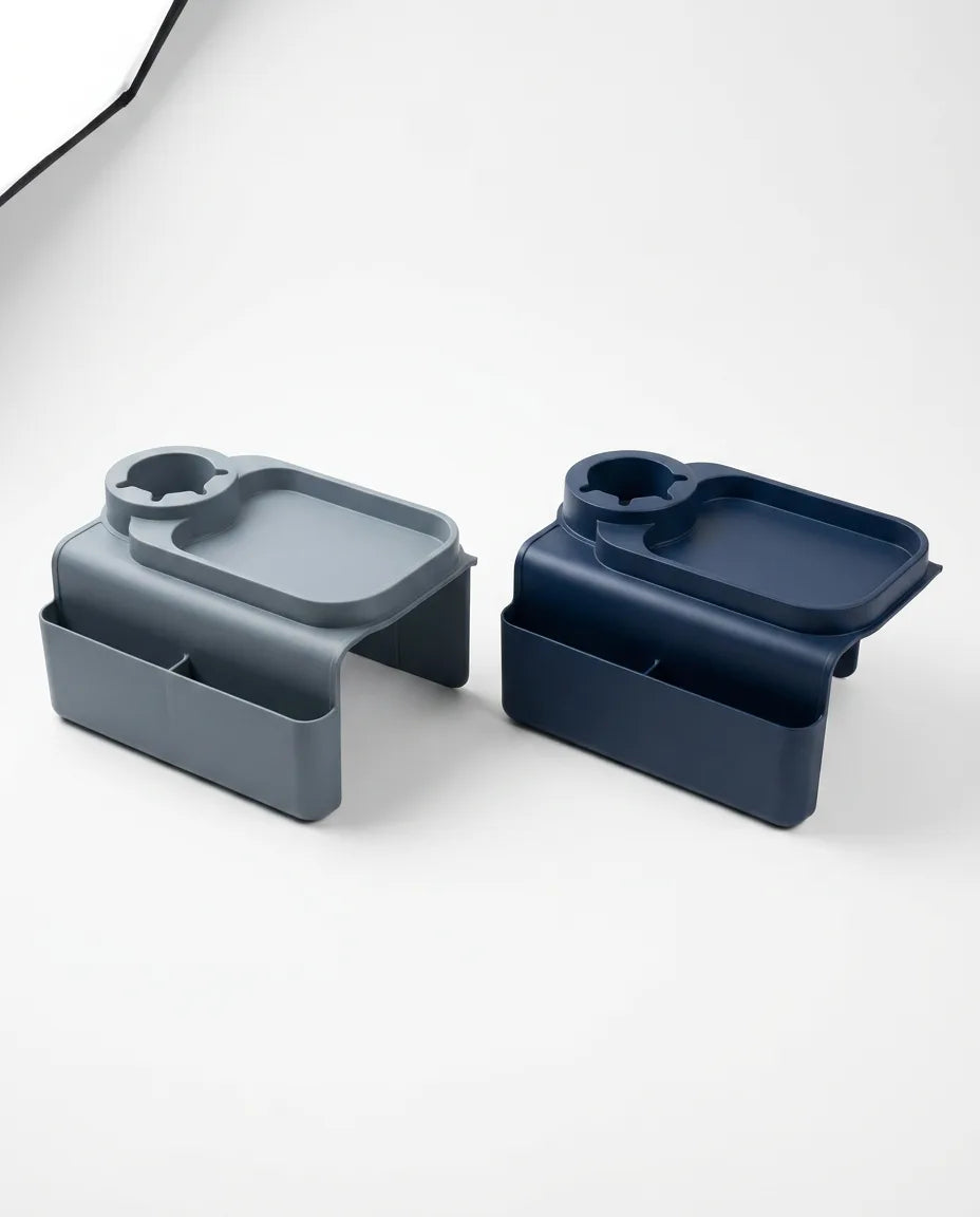 Organisateur d'accoudoir pour sofa – avec porte-gobelet et pochettes pour télécommande – image du produit 9