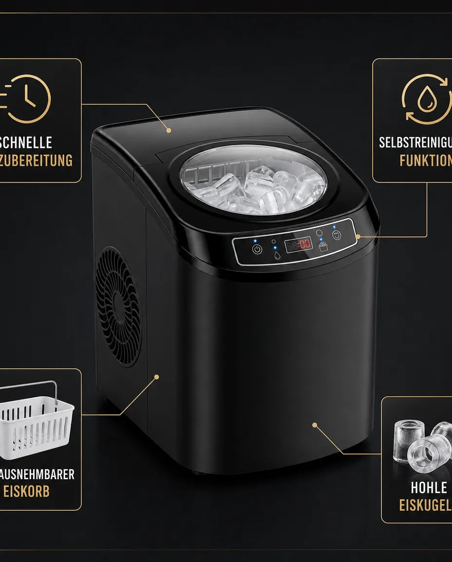 Countertop Ice Maker – Fresh Ice Cubes in Minutes with Self-Cleaning – product image 7