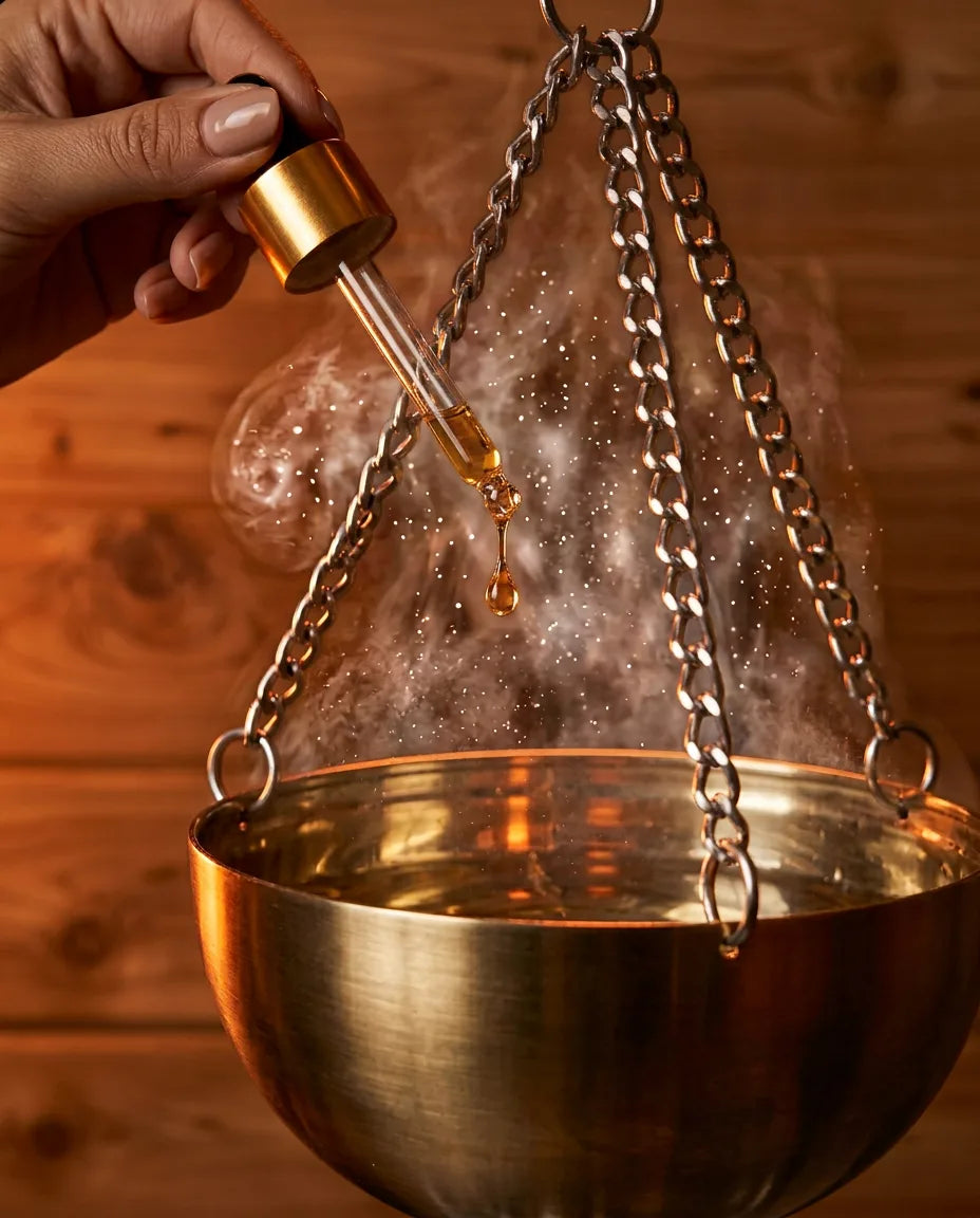 Stainless Steel Sauna Aroma Bowl – for Essential Oils, Herbs and Salt Crystals – product image 2