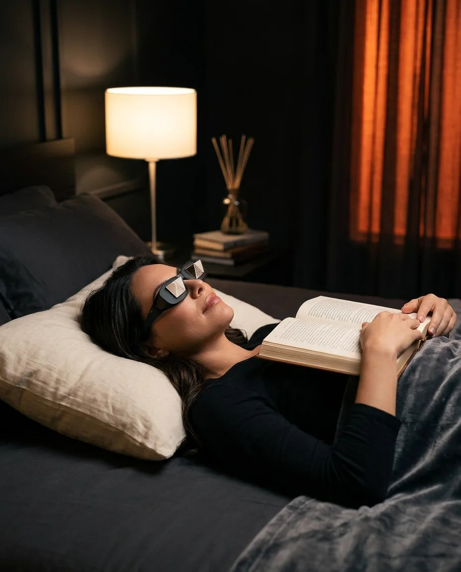 Prism Glasses for Reading Lying Down – Hands-Free Books, Phone and TV – product image 2