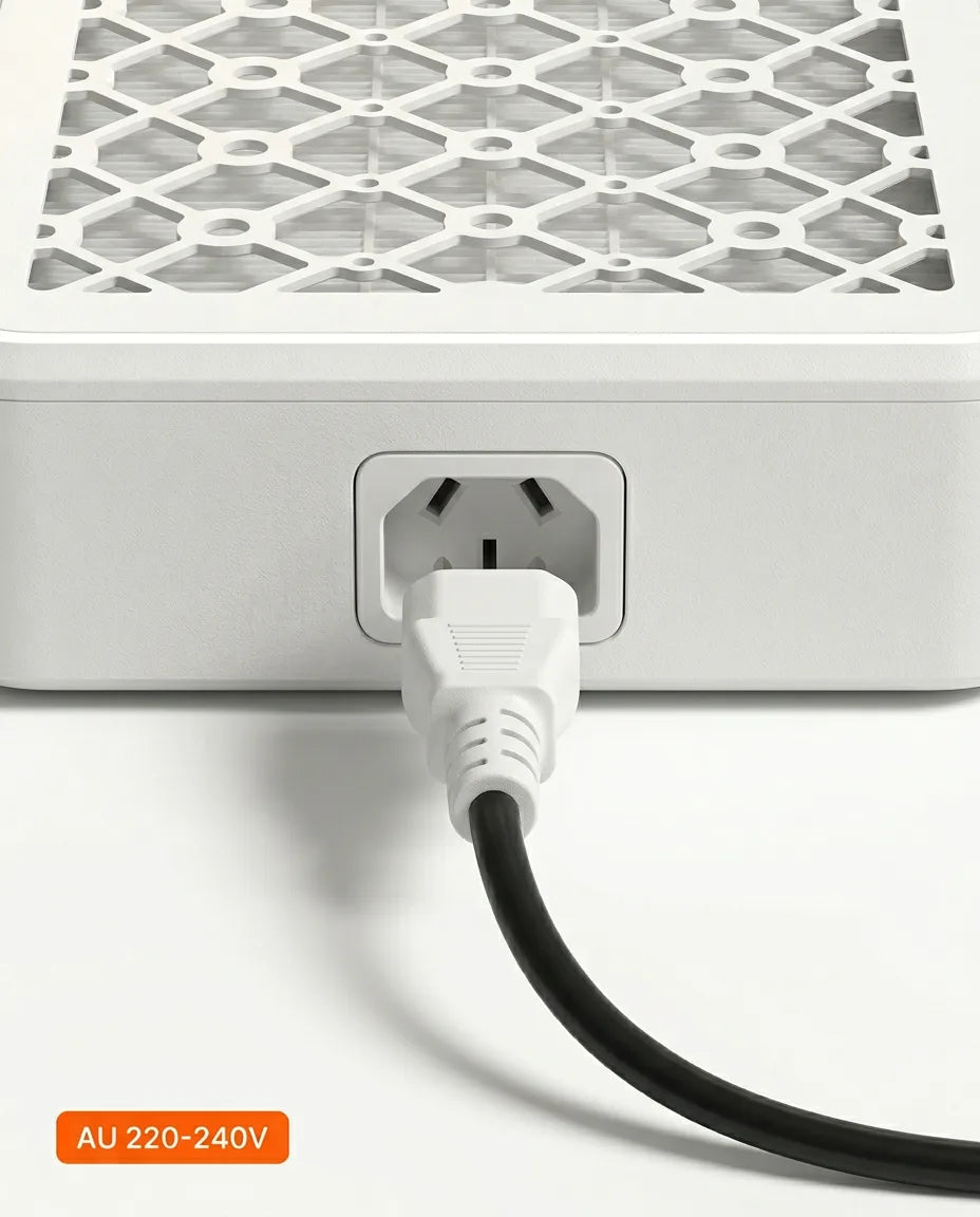 Nail table dust collector – brushless dust extraction with filter – product image 11
