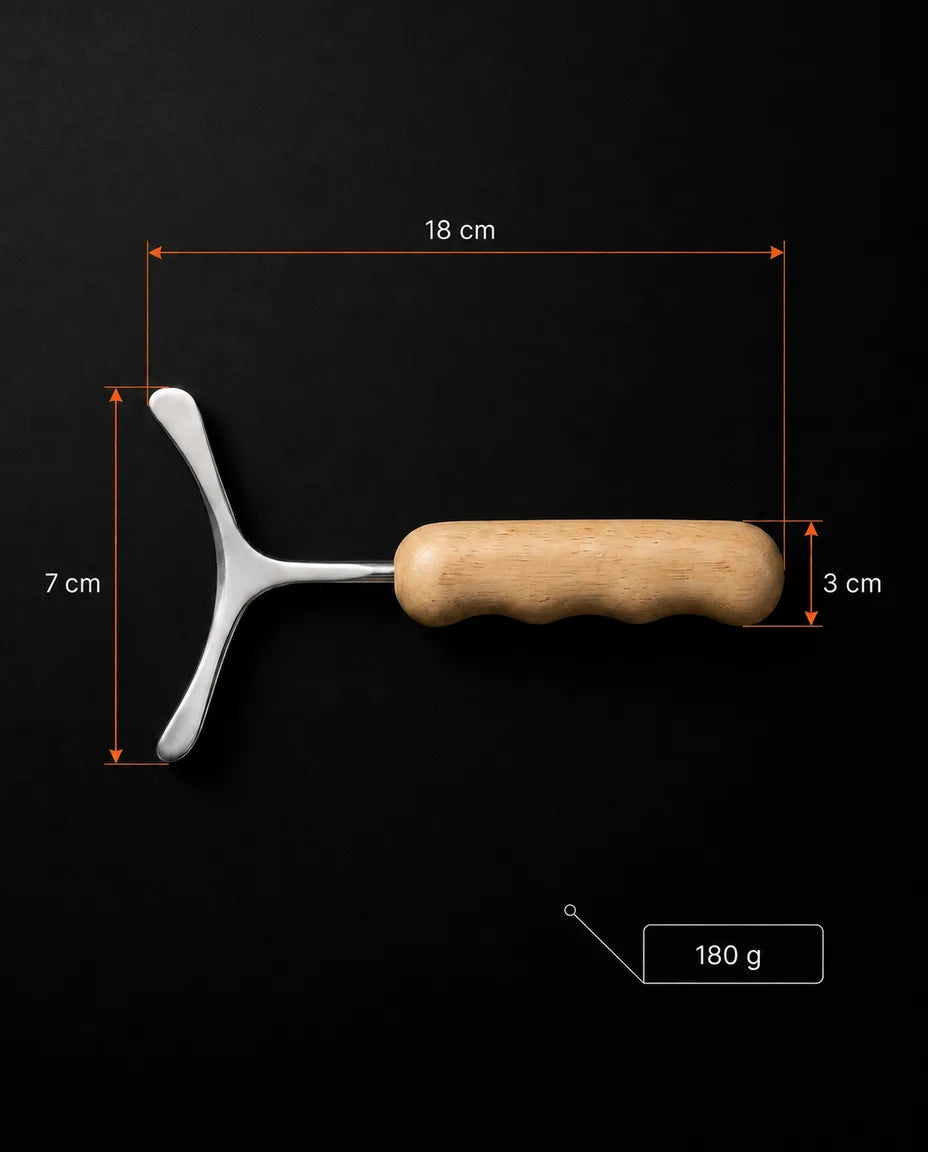 Stainless Steel Gua Sha – Fascia Tool for Muscles and Recovery – product image 8