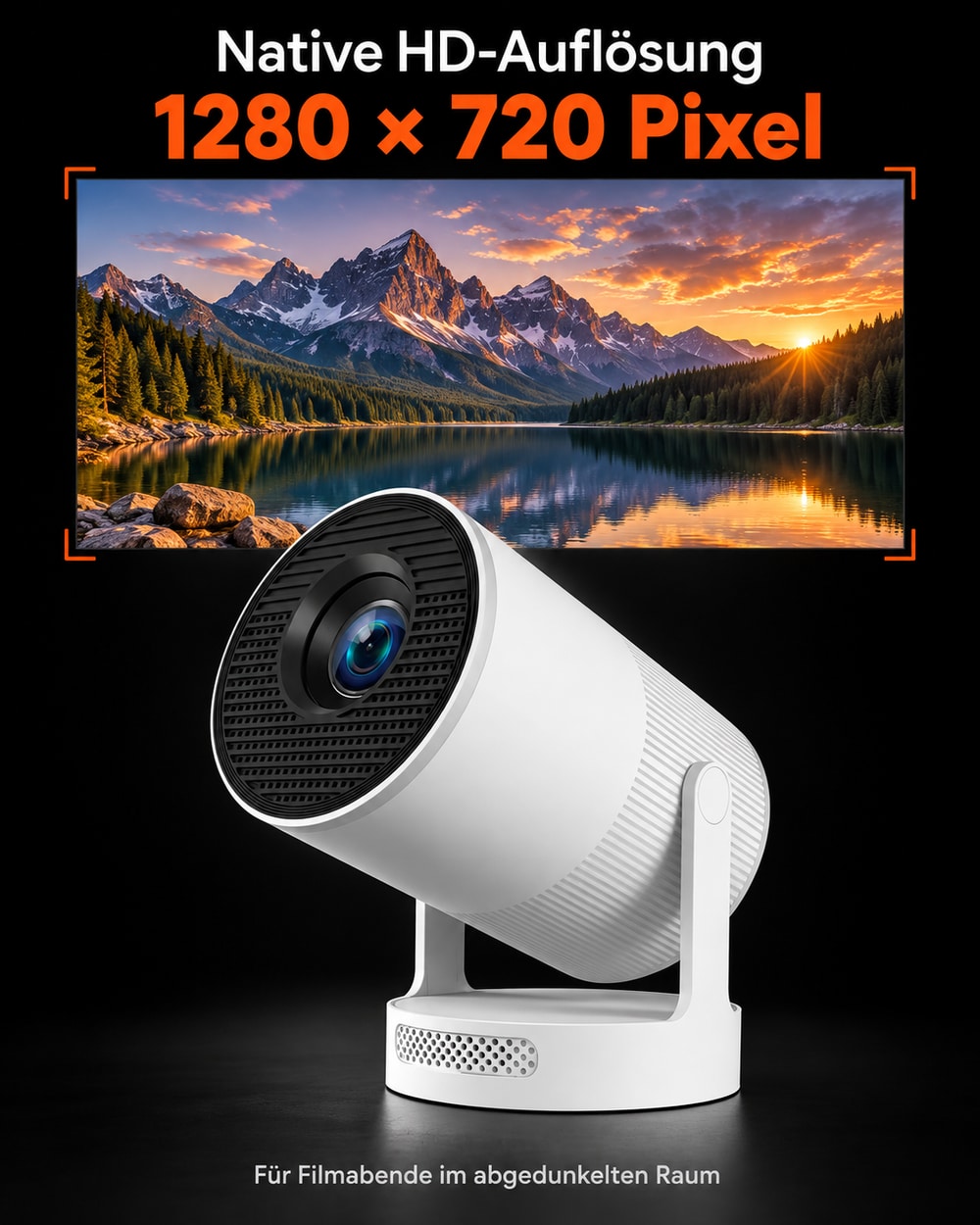 Mini projector – native HD resolution