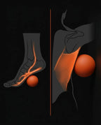 Massage ball with adjustable firmness – roll out your back, hips and feet – product image 12