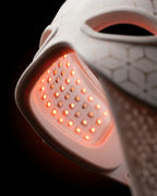 LED eye mask with red light – inside with LED areas