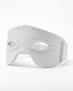 LED eye mask with red light – white colour option
