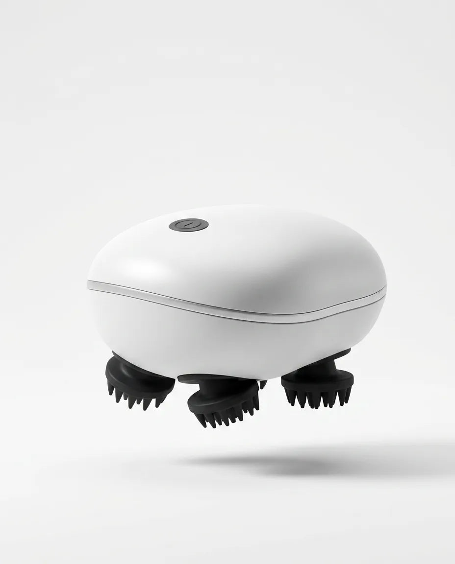 Electric scalp massager – handheld, with multiple settings for your scalp and relaxation – product image 1
