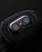 LED red light wrist band – control buttons on the band