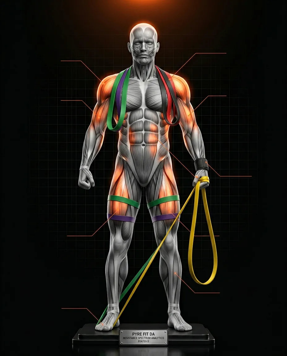 Resistance Band Set with Multiple Levels – Strength, Mobility and Warm-Ups Anywhere – product image 12