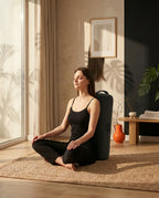 Velvet Yoga Bolster – Firm Support for Meditation and Recovery – product image 2