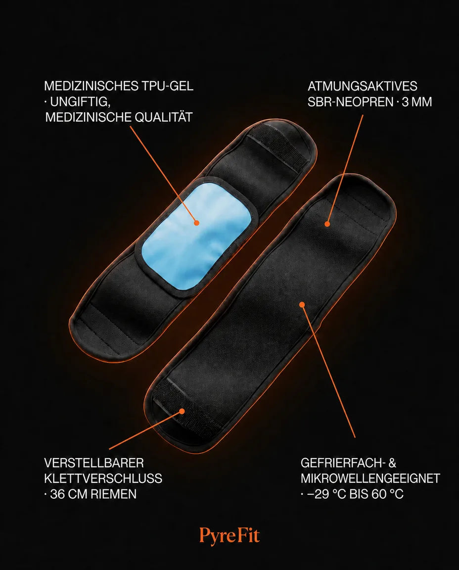 Compresse froide à velcro – fraîcheur flexible pour le genou, l'épaule et la cheville – image du produit 8