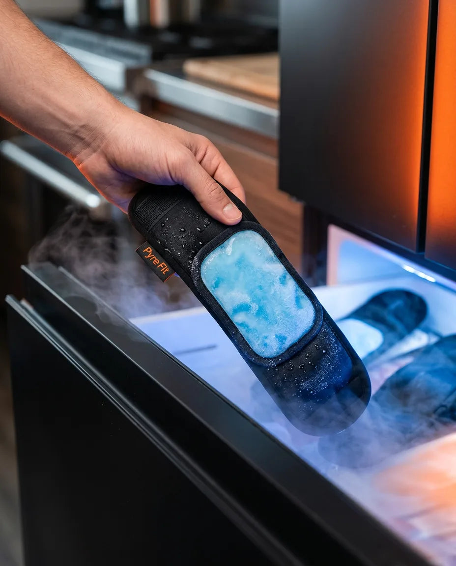 Compresse froide à velcro – fraîcheur flexible pour le genou, l'épaule et la cheville – image du produit 9