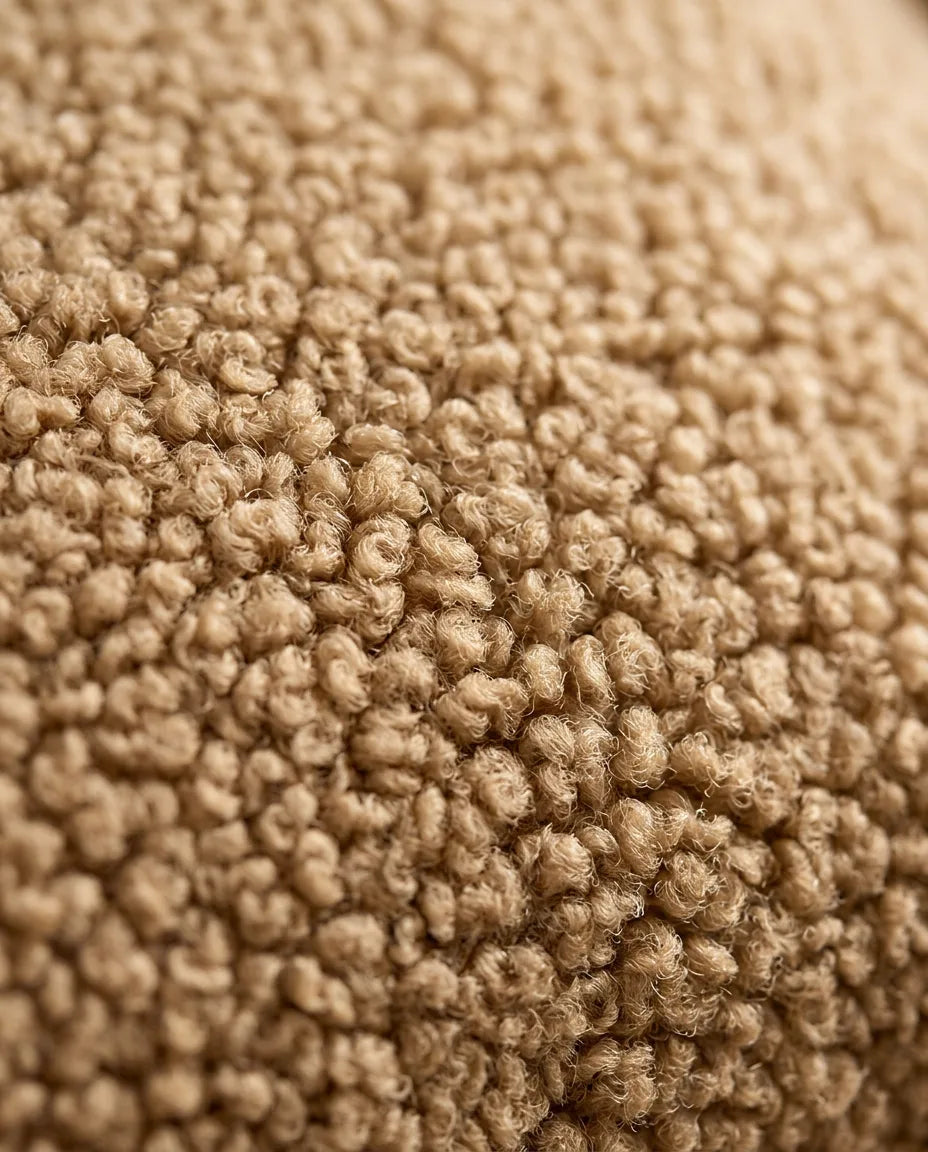 Coussin lombaire à housse sherpa – soutien du dos pour le bureau, le sofa et le lit – image du produit 4