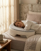 Side sleeper pillow with shoulder cut-out – better alignment for restful sleep – product image 2