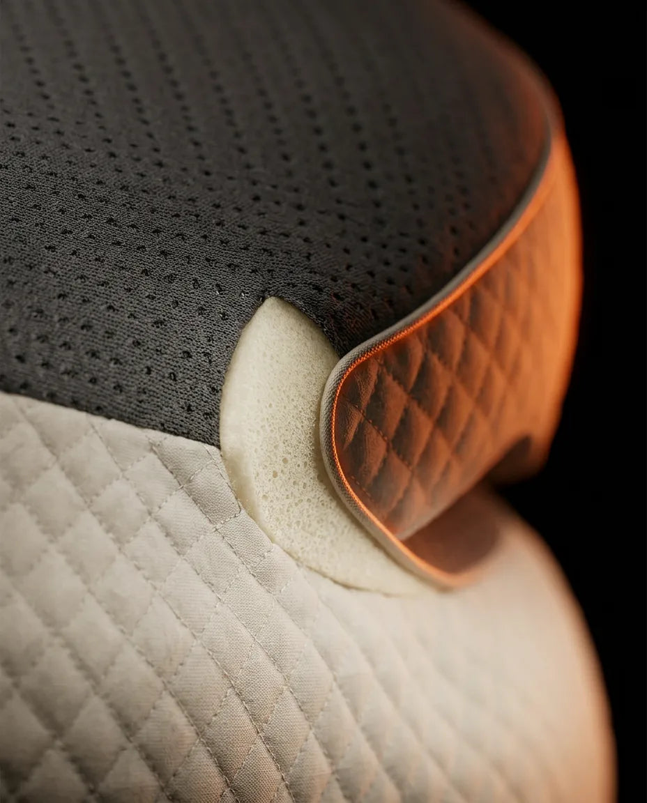 Oreiller pour dormir sur le côté avec découpe pour l'épaule – meilleur alignement pour un sommeil réparateur – image du produit 4