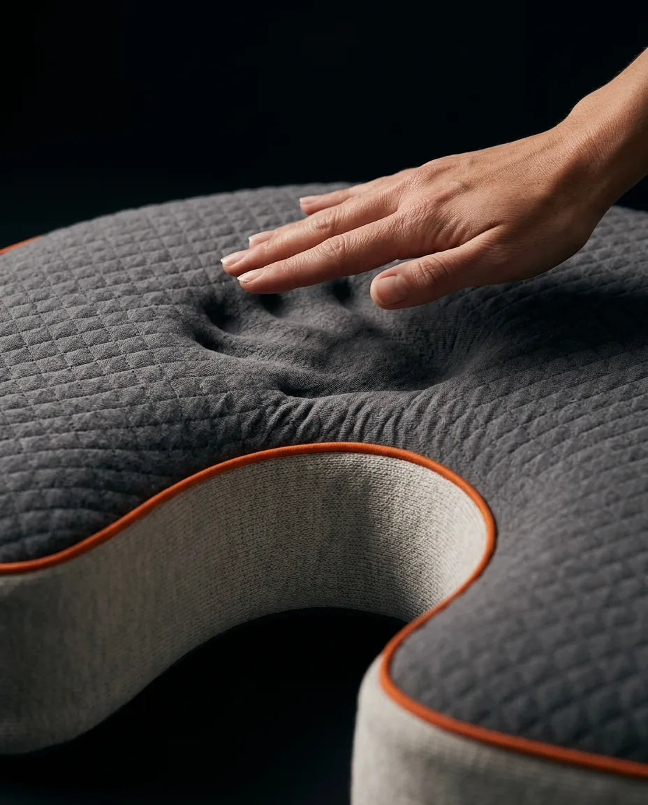 Side sleeper pillow with shoulder cut-out – better alignment for restful sleep – product image 6