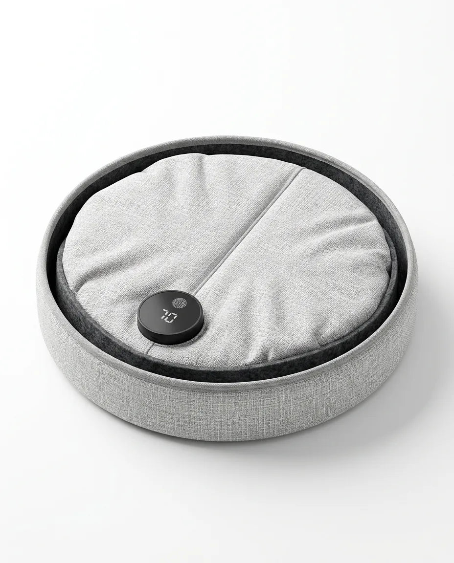 Foldable foot warmer by PyreFit folded flat