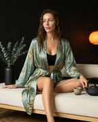 Women's Satin Robe – Lightweight Lounge Robe for Mornings and Evenings – product image 3