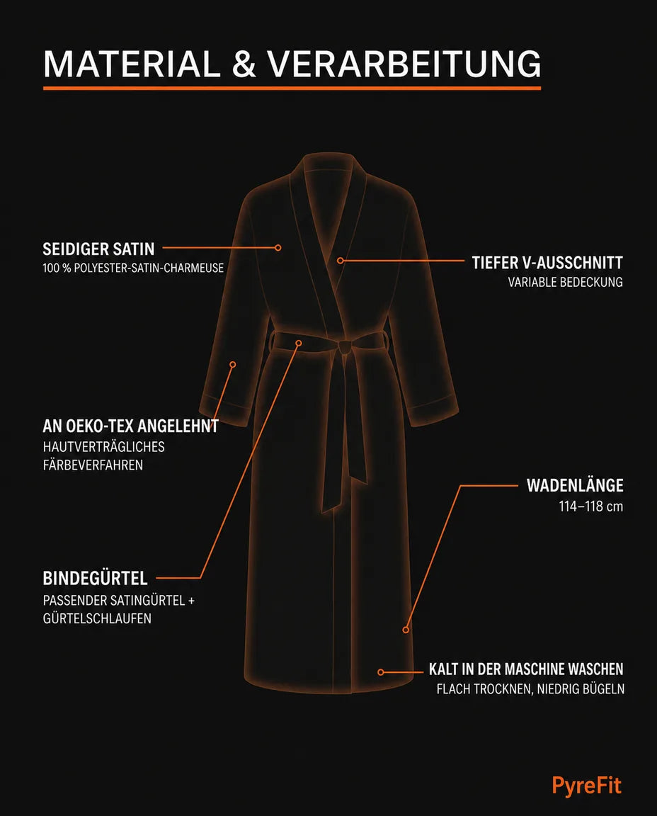 Women's Satin Robe – Lightweight Lounge Robe for Mornings and Evenings – product image 8