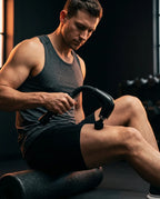 Massage gun with interchangeable heads – smart recovery for muscles and fascia – product image 2