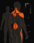 Massage gun with interchangeable heads – smart recovery for muscles and fascia – product image 11