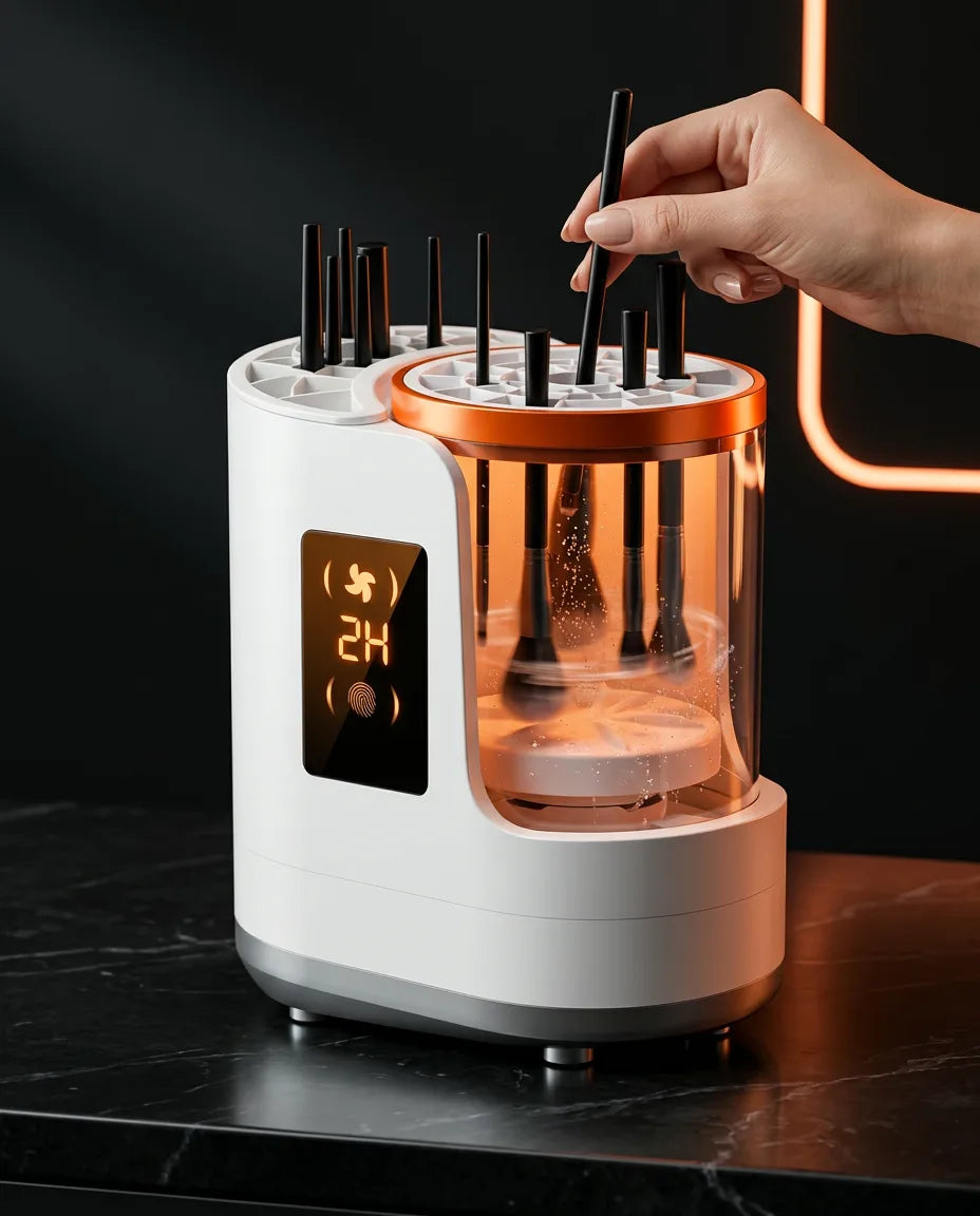 Electric Brush Cleaner and Dryer – Clean Makeup Brushes Automatically – product image 2