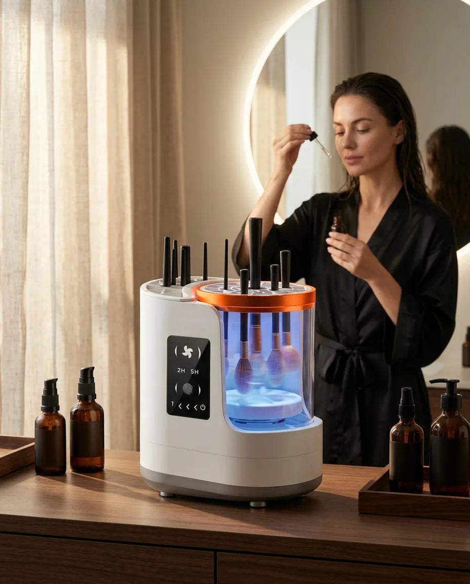 Electric Brush Cleaner and Dryer – Clean Makeup Brushes Automatically – product image 3