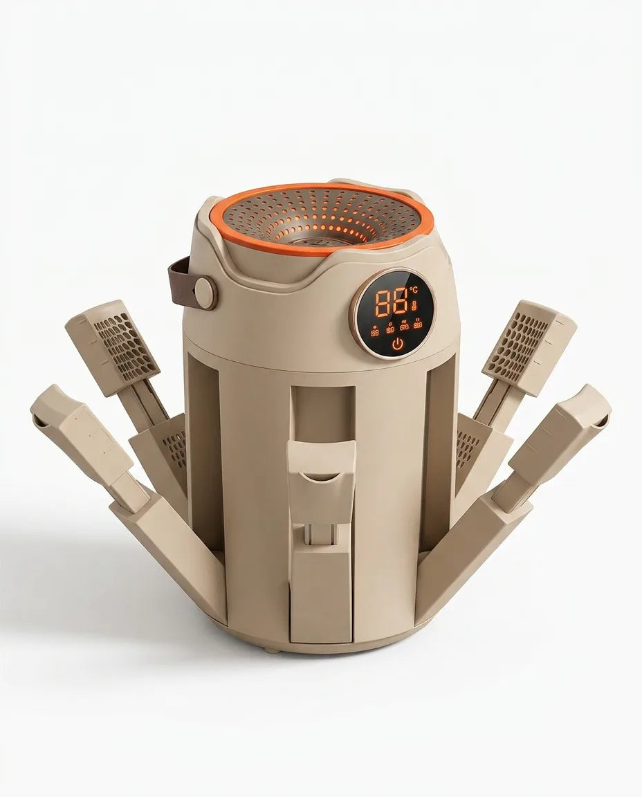 Shoe Dryer for Boots and Sneakers – Foldable with Six Arms for Several Pairs – product image 10