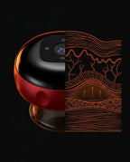 Red light cupping device with suction massage – cross-section graphic of the suction head