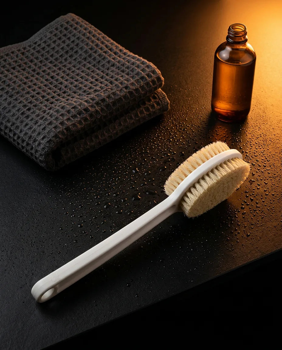 Soft-Bristle Body Brush – Gentle Exfoliation With a Long Handle for Your Back – product image 3
