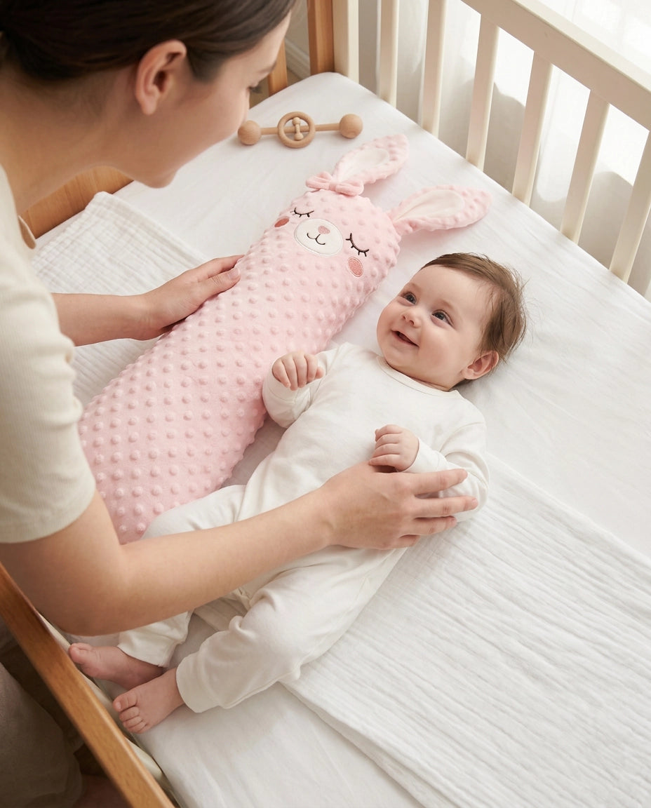 Coussin pour bébé en forme de main à vibration douce – apaise bébé pendant la sieste et en voiture – image du produit 3