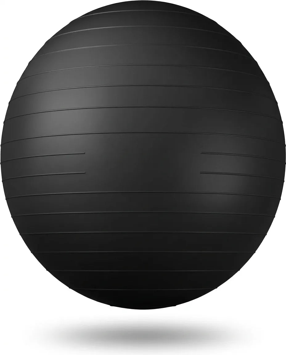 Exercise ball with pump – core training, balance and active sitting, burst-resistant – product image 1