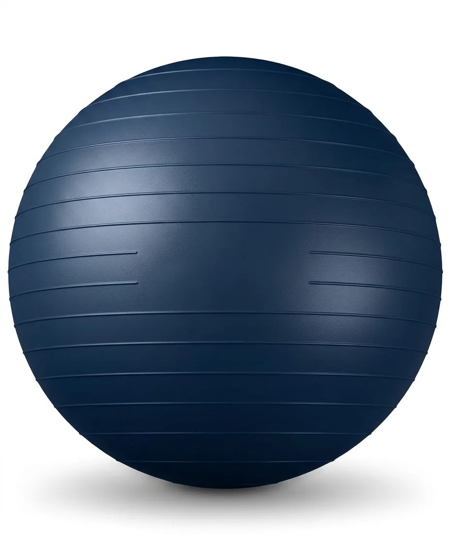 Exercise ball with pump – core training, balance and active sitting, burst-resistant – product image 10