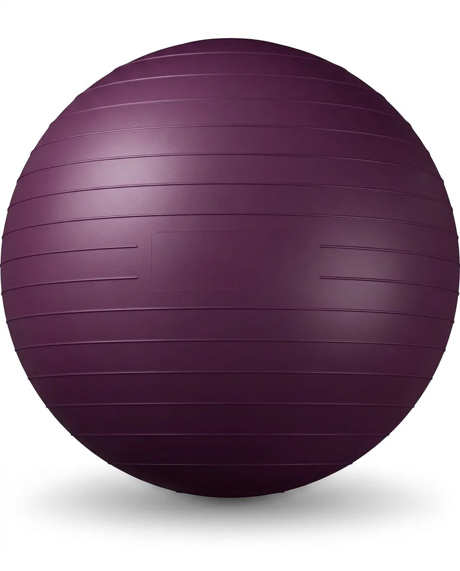 Exercise ball with pump – core training, balance and active sitting, burst-resistant – product image 11