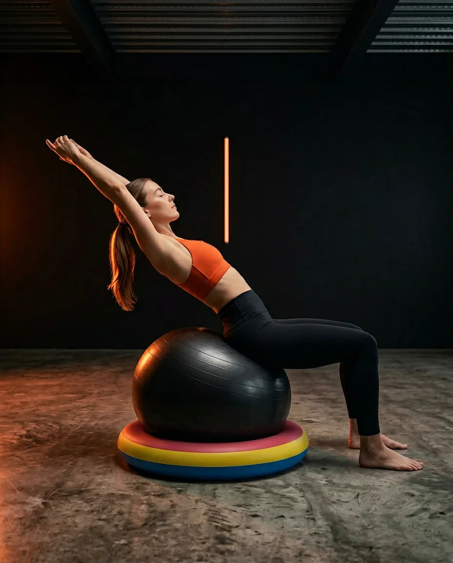 Exercise Ball Stand Ring – Keeps Your Ball Chair Securely in Place – product image 3