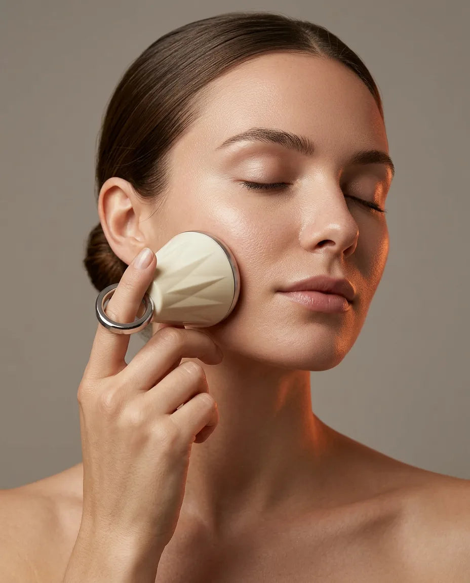 Stainless Steel Face Roller – Cooling Facial Massage for Fresh-Looking Skin – product image 3