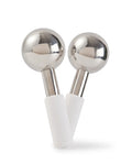 Stainless steel facial cooling globes – refreshing facial massage for puffiness – product image 1