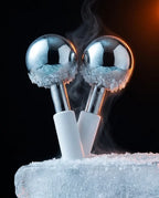 Stainless steel facial cooling globes – refreshing facial massage for puffiness – product image 6