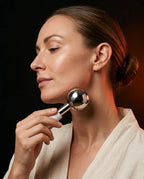 Stainless steel facial cooling globes – refreshing facial massage for puffiness – product image 7