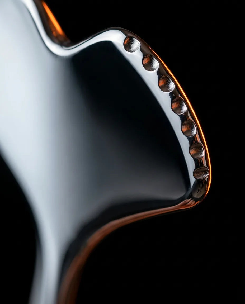 Stainless steel gua sha – a cooling facial massage for contouring – product image 4