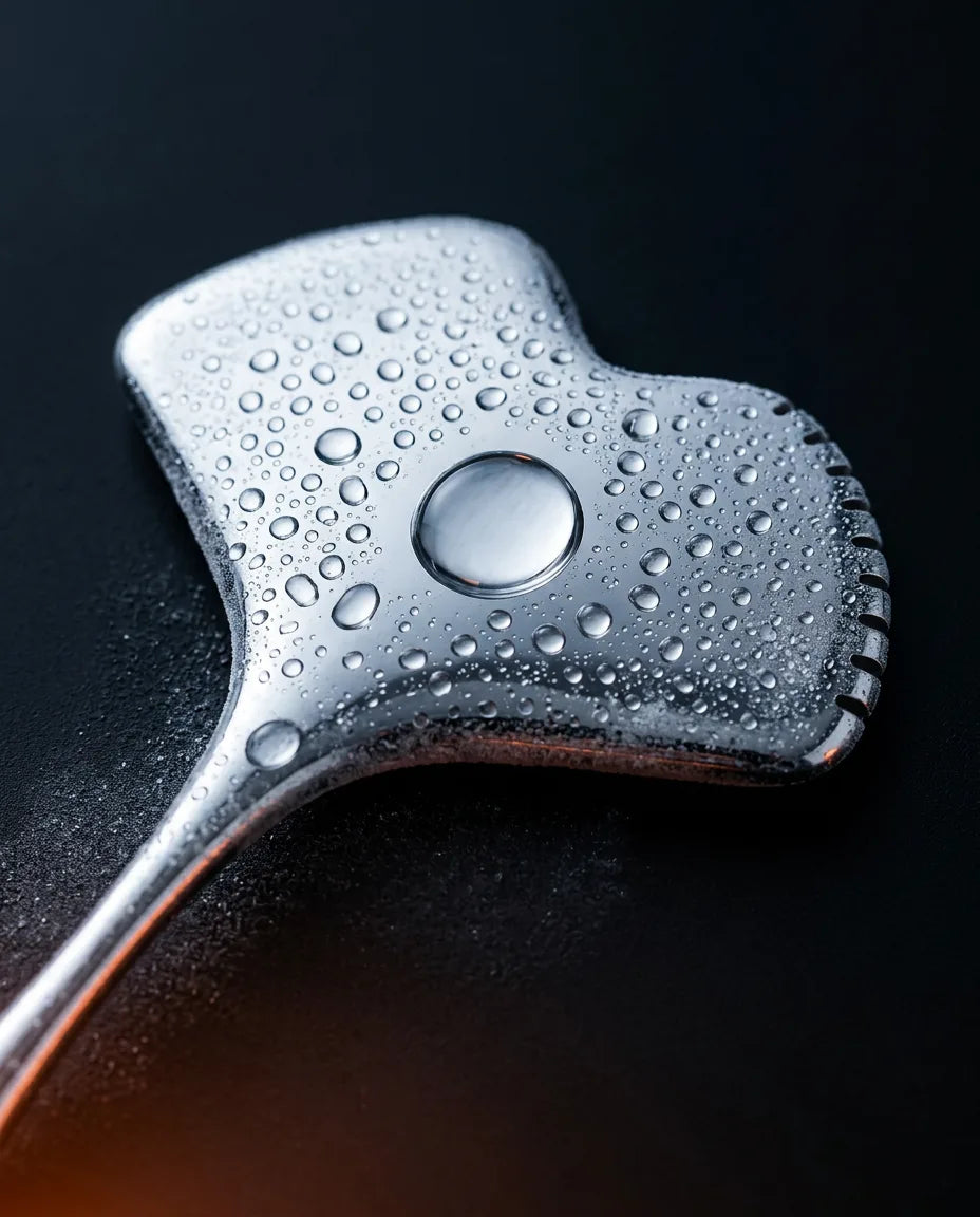 Stainless steel gua sha – a cooling facial massage for contouring – product image 5