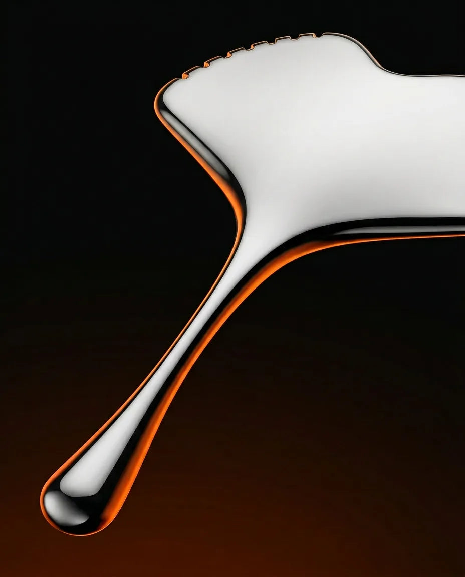 Stainless steel gua sha – a cooling facial massage for contouring – product image 6