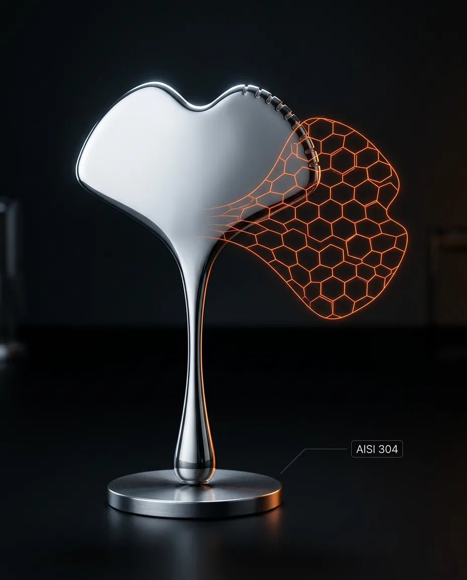 Stainless steel gua sha – a cooling facial massage for contouring – product image 11