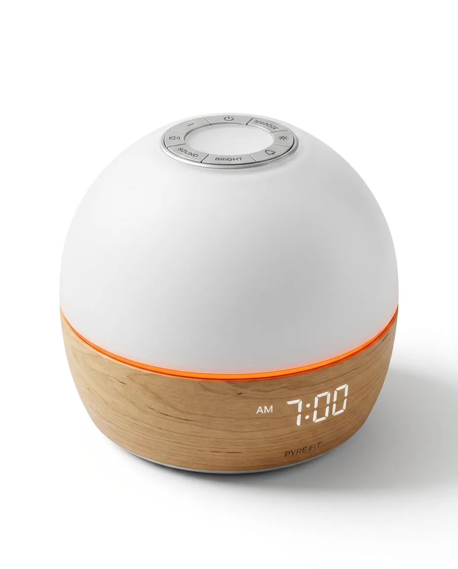 Sunrise alarm clock with light simulation – gentle wake-up with light – product image 9
