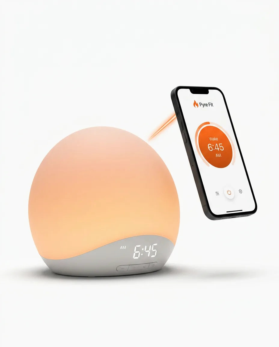 Réveil lumineux simulant le lever du soleil – réveil en douceur grâce à la lumière – image du produit 10