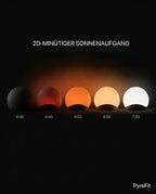 Sunrise alarm clock with light simulation – gentle wake-up with light – product image 11