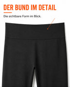 Black leggings with fleece lining – product view 4