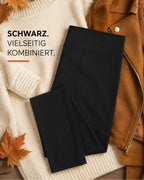 Black leggings with fleece lining – product view 10